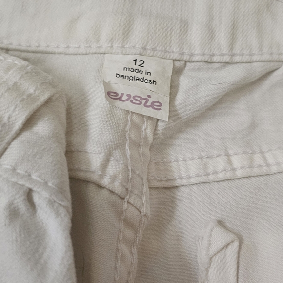 White Distressed Jeans - Picture 3 of 3